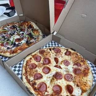 Pepperoni medium sized