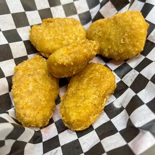 Chicken nuggets were very fresh and perfect temp