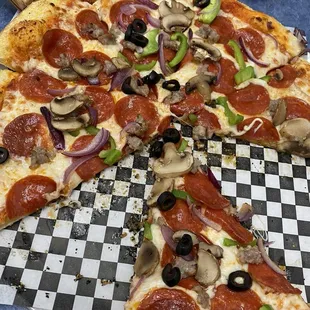 Big Foot Combination Pizza