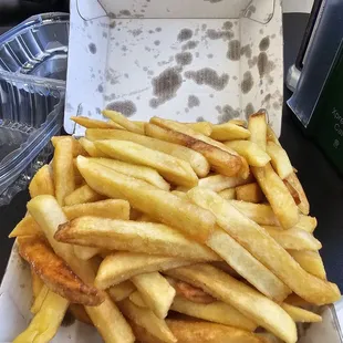 Fries... packed box!