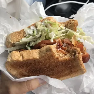 Banging BLT sandwich