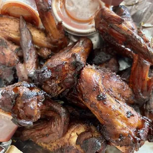 Smoked chicken wings Friday special