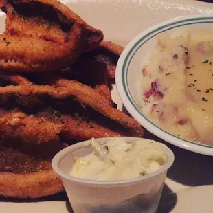 Perch Friday night fish fry