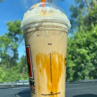 24 oz iced butter bear