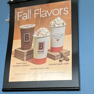 a sign for a coffee shop