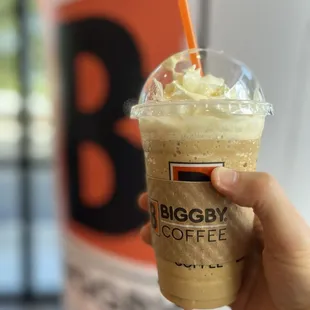 This white chocolate frozen is the BEST one I've ever had!