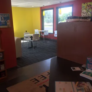 Inside