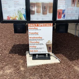 Drive-Thru Menu: Daily Specials