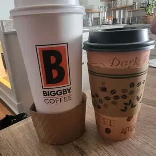 Now that&apos;s a Large. Other large cup for scale.