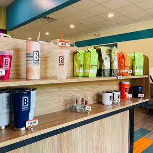 a view of a coffee shop