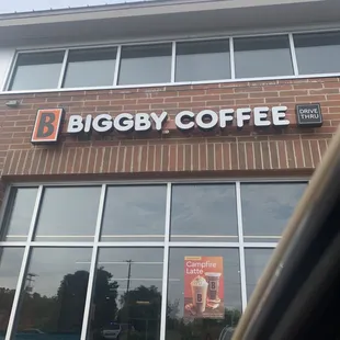 the outside of the building