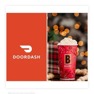 a photo of a cup of coffee with the letter b on it