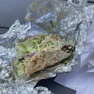 Falafel pita