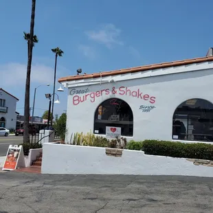 Small parking lot