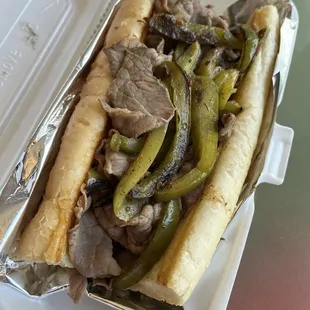 Italian beef with sweet peppers