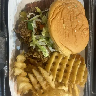 That chicken sandwich with fries