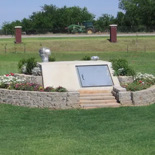 Slope Front Below Ground Storm Shelter We Installed.