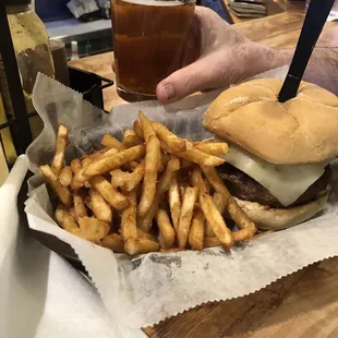Big Easy burger "special"