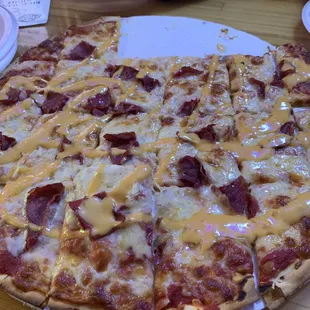 Rueben pizza!
