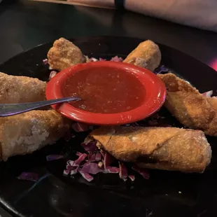 BBQ Egg Rolls