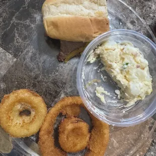 My Great lunch with leftovers!