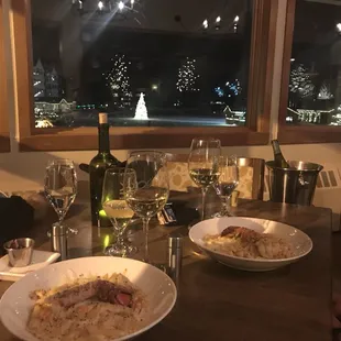 Lobster mac and cheese and the view-both incredible