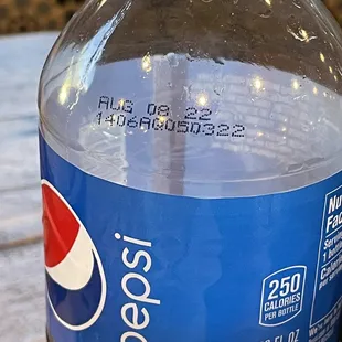 Expired soda