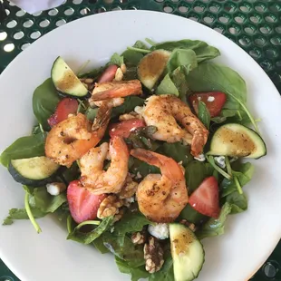 Strawberry Spinach Salad