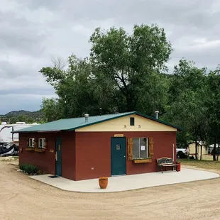 Laundry and bathrooms