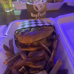 The Flipping Tiki Burger