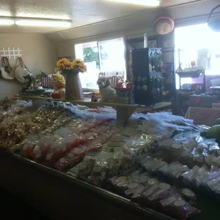 A plethora of home made sweets.