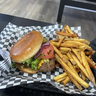 Old fashioned burger
