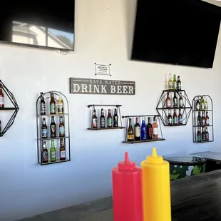 Beer wall