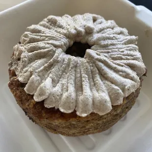 Apple Banana Cake Donut