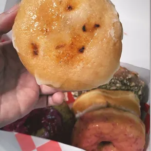 Creme brûlée doughnut