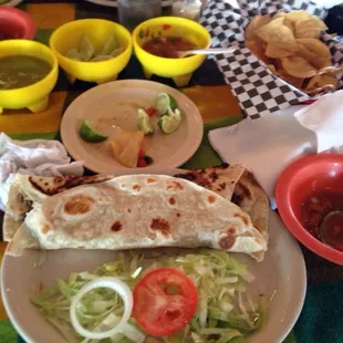 Huaraches - house specialty- yum!