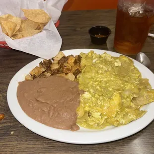 Chilaquiles with Salsa Verde