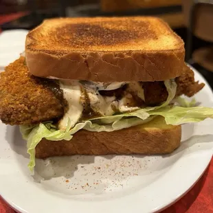 PDX Hot Chicken Sandwich