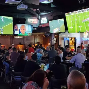 Football at Bigs is always on point