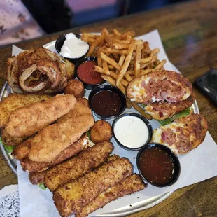 The Platter so huge yummy !