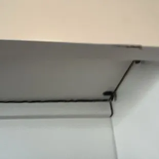 Broken shelf