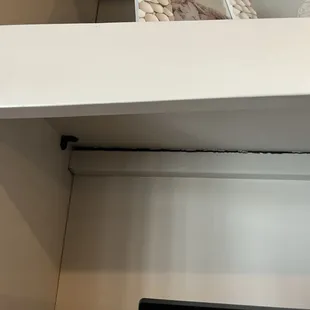 Broken shelf