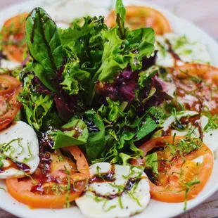 a plate of salad