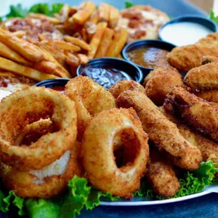 Sampler platter