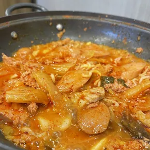 Budae jjigae army soup