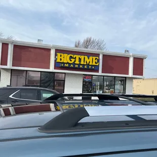 the outside of the building