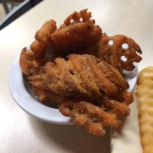 Sweet Potato Waffle Chips