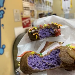 These are the best ube doughnuts that we&apos;ve ever tasted