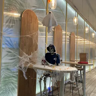 In the Halloween spirit