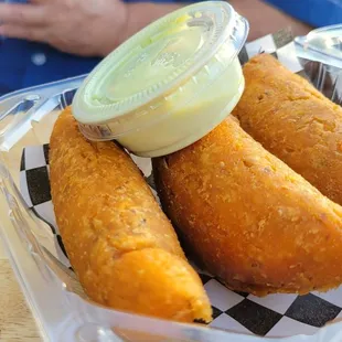 3 empanadas per order